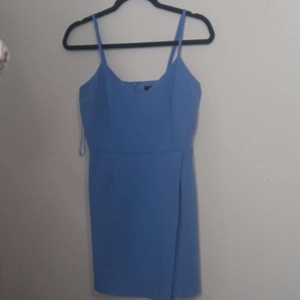 French Connection Sky Blue Mini Dress